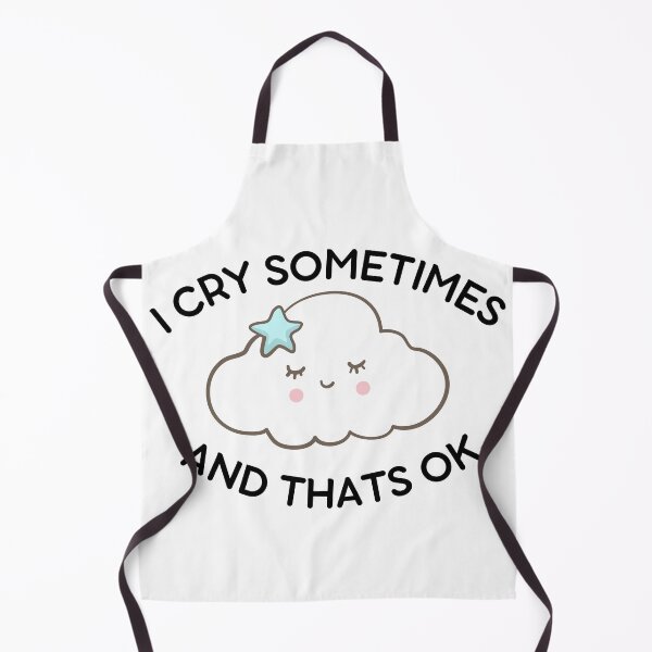 Item preview, I Cry Sometimes And That's Ok- Cute Cloud designed and sold by player-502.