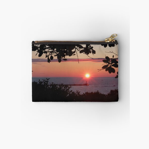 Item preview, Petoskey Michigan Sunset over Petoskey Pierhead lighthouse designed and sold by WayneSheridan.