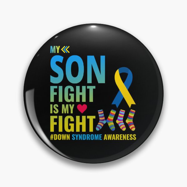 Item preview, Down Syndrome Awareness day Yellow Blue Ribbon designed and sold by TastefulTees.