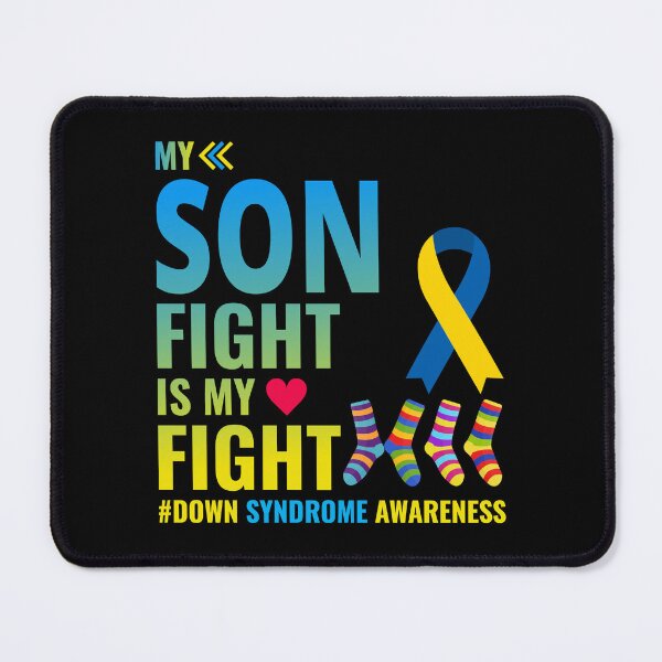 Item preview, Down Syndrome Awareness day Yellow Blue Ribbon designed and sold by TastefulTees.