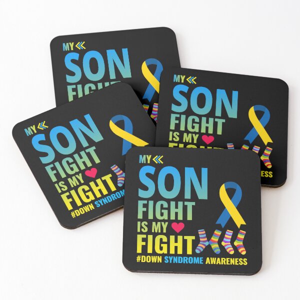 Item preview, Down Syndrome Awareness day Yellow Blue Ribbon designed and sold by TastefulTees.