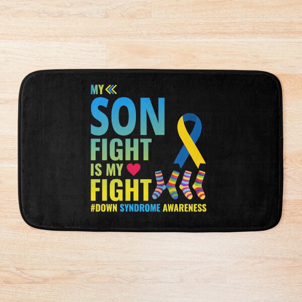 Item preview, Down Syndrome Awareness day Yellow Blue Ribbon designed and sold by TastefulTees.