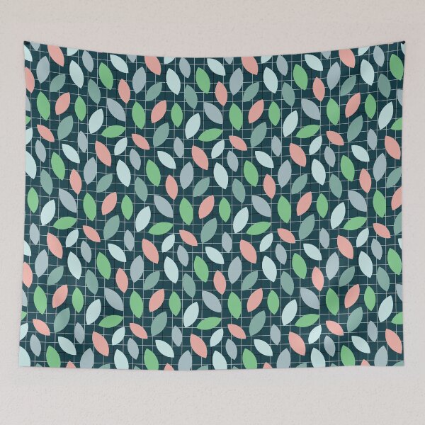 Item preview, Leafy Grid designed and sold by PeachyLitchi.