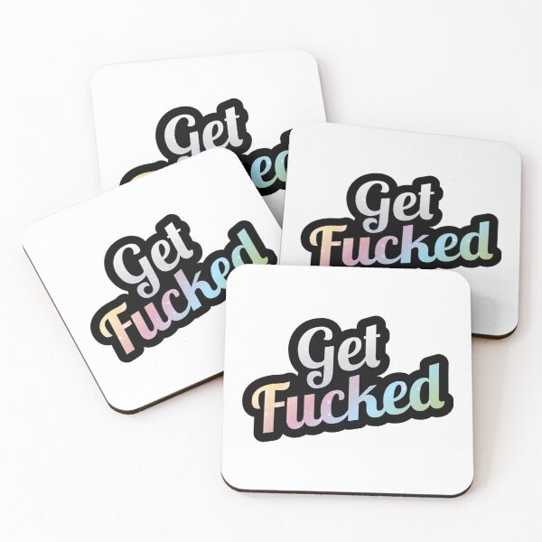 Item preview, Get Fucked - Rainbow Novelty   designed and sold by erinconnelly99.