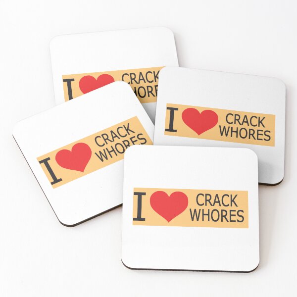 Item preview, I Love Crack Whores - Humor Side Adulting Saying Art working Heart   designed and sold by erinconnelly99.