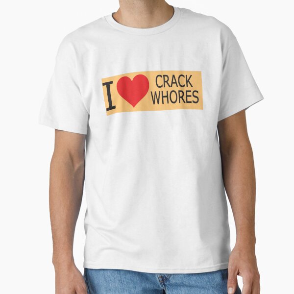 Item preview, I Love Crack Whores - Humor Side Adulting Saying Art working Heart   designed and sold by erinconnelly99.