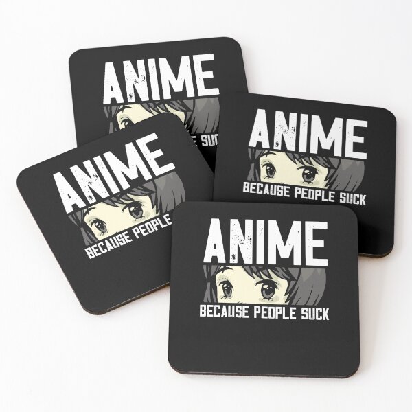 Item preview, Anime Because People Suck designed and sold by patternprint1.