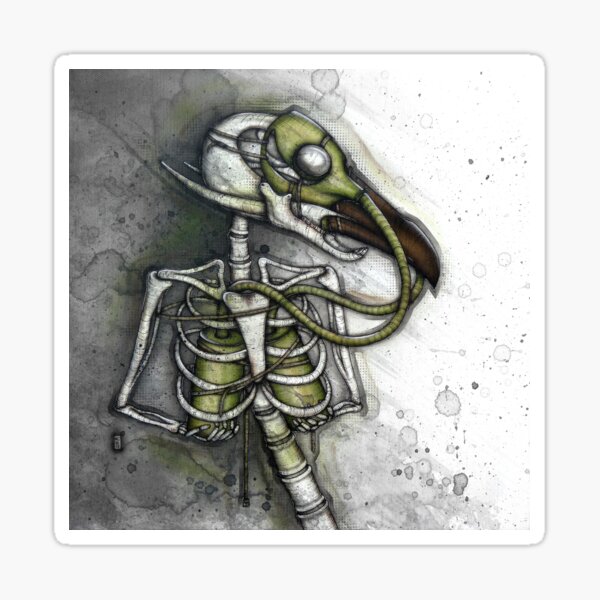Item preview, Lungbird designed and sold by A Curious Bestiary.