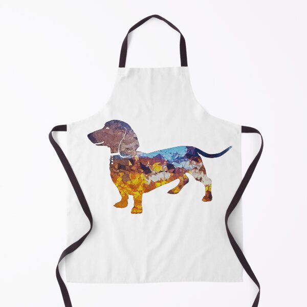 Item preview, Happy Doxie In Sunset Colors designed and sold by Heathermarie321.