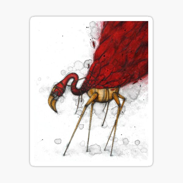 Item preview, Flamingo designed and sold by A Curious Bestiary.