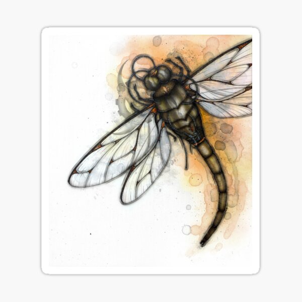 Item preview, Masked Dragonfly designed and sold by A Curious Bestiary.
