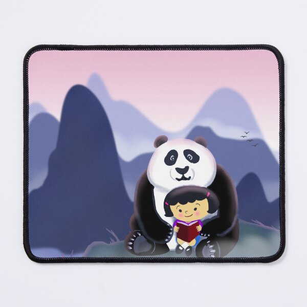 Item preview, Panda and girl in Guilin China designed and sold by MyParadiseGifts.