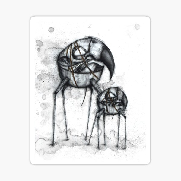 Item preview, Skull Walkers designed and sold by A Curious Bestiary.