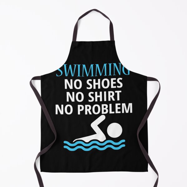 Item preview, Funny Swim Design For Men Now Shoes No Design No Problem Classic T-Shirt designed and sold by callujohn7.