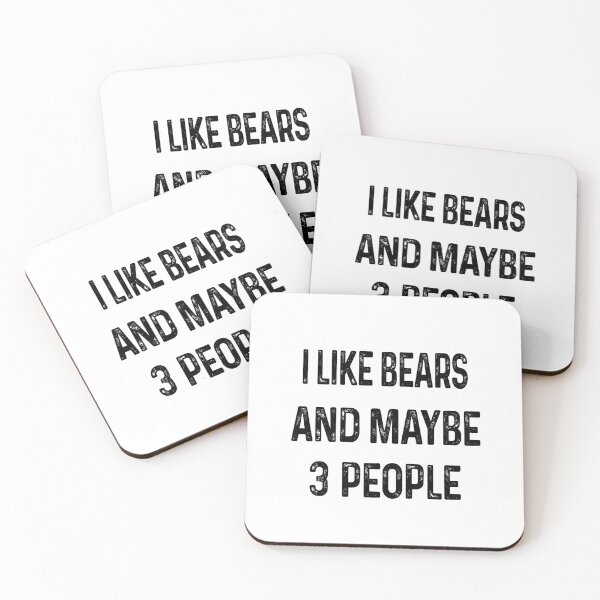 Item preview, I like Bears and maybe 3 people designed and sold by MatildaWatson.