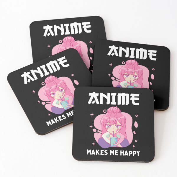 Item preview, Anime Makes Me Happy designed and sold by patternprint1.
