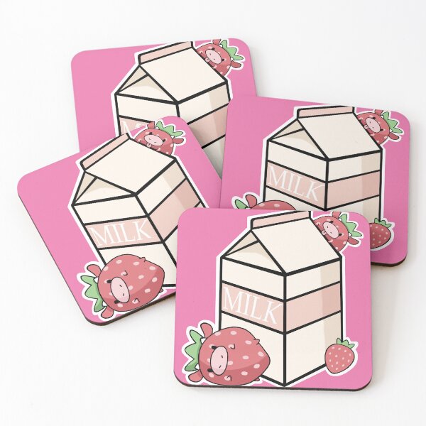 Item preview, Strawberry cow milk designed and sold by Destotim.
