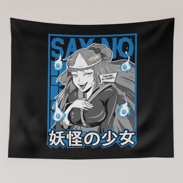 Item preview, Ecchi YANDERE ghost ANIME girl designed and sold by KiranaMorell.