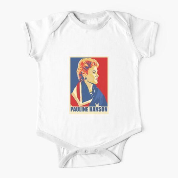 Pauline Hanson Short Sleeve Baby One-Piece