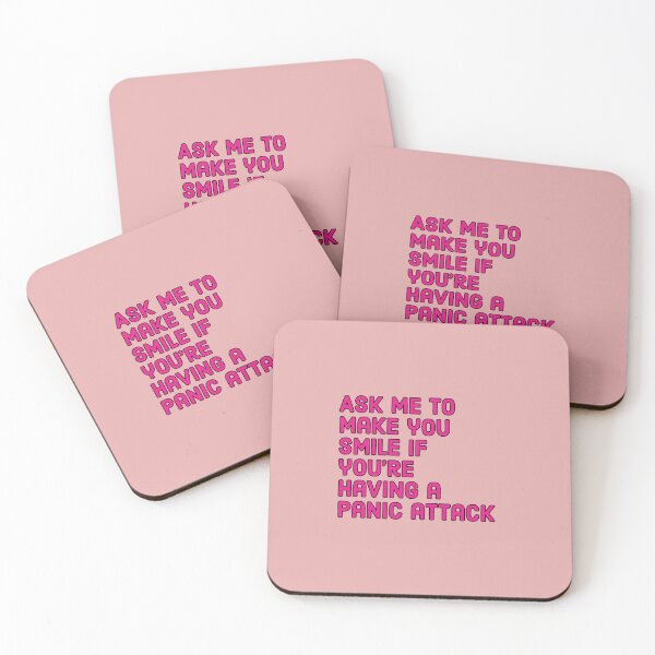 Item preview, Ask me to make you smile if you're having a Panic attack - Mental health awareness designed and sold by Theleochick.