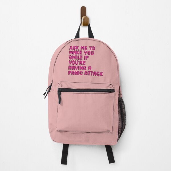 Item preview, Ask me to make you smile if you're having a Panic attack - Mental health awareness designed and sold by Theleochick.