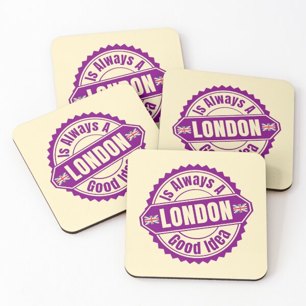 Item preview, London Is Always A Good Idea - I Love London | London Travel Quote designed and sold by Delandor.