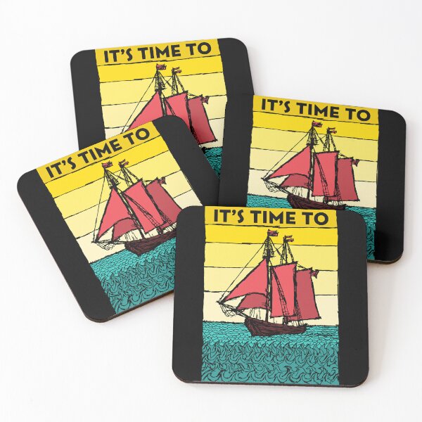 Item preview, It's Time to Sail designed and sold by KiranaMorell.