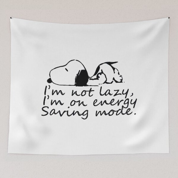 Item preview, Not Lazy designed and sold by KiranaMorell.