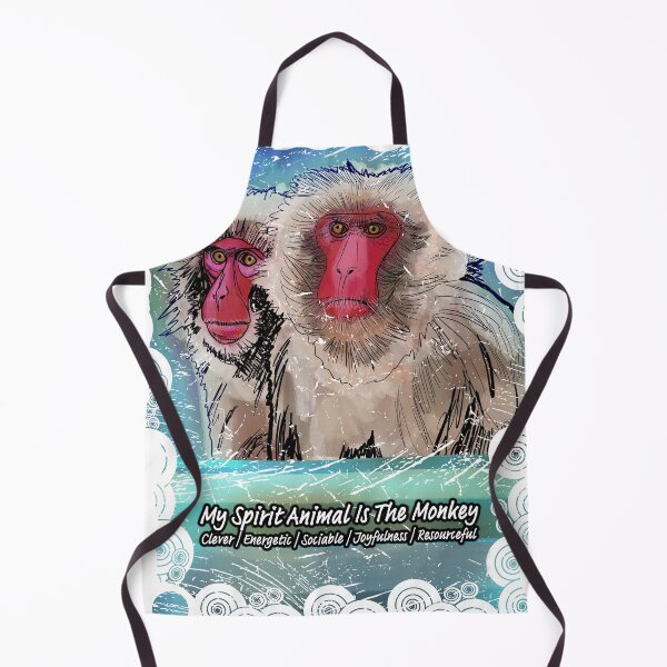 Item preview, Monkey Is My Spirit Animal designed and sold by Nathan J Taylor Art.