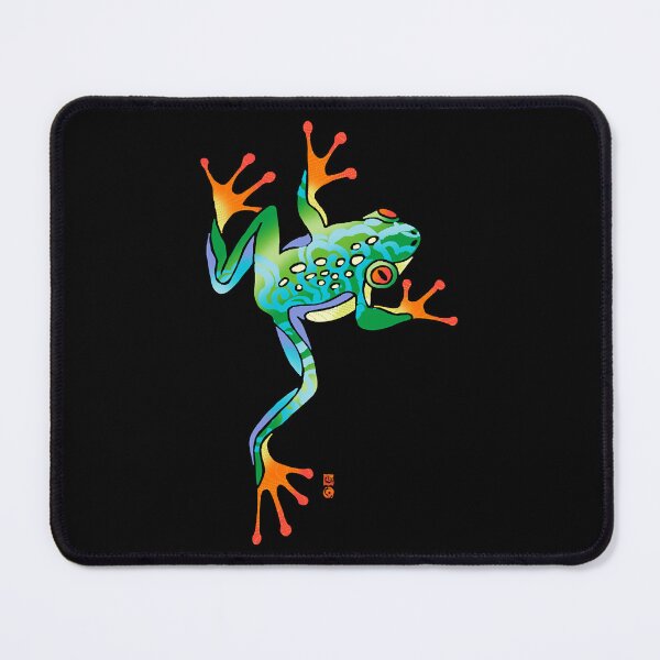Item preview, RAINBOW TREE FROG designed and sold by KiranaMorell.