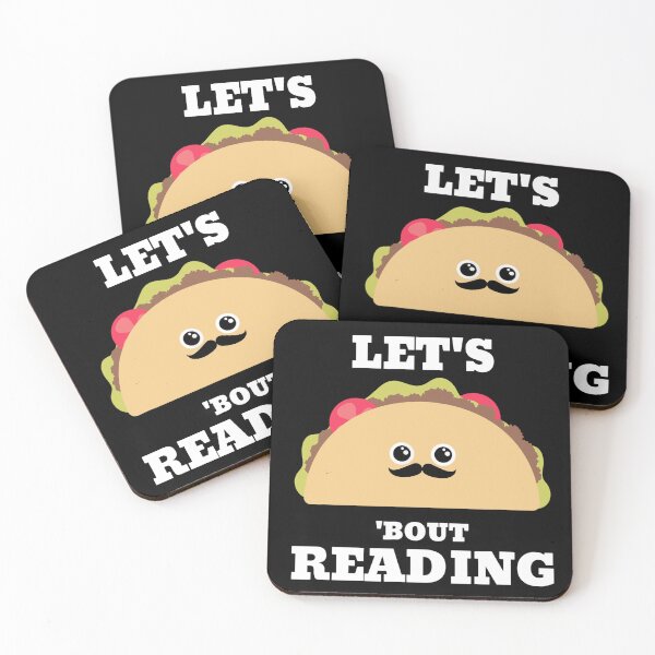 Item preview, Lets Taco Bout Reading Book Lover Librarian Reading Teacher designed and sold by rileyamiy.