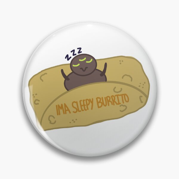 Item preview, Sleepy Burrito Worm  designed and sold by NootopiaLoot.