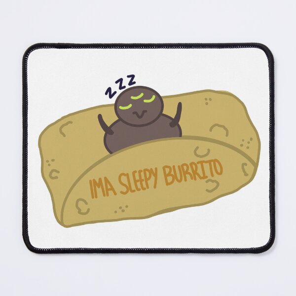 Item preview, Sleepy Burrito Worm  designed and sold by NootopiaLoot.