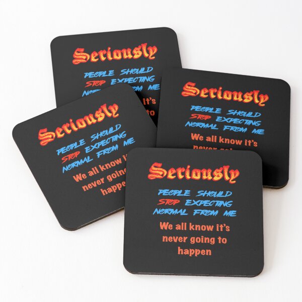 Item preview, Stop Expecting Normal designed and sold by Black-Orc.