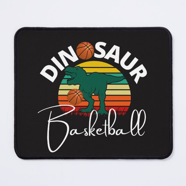 Item preview, Dinosaur Playing Basketball (Sunset) designed and sold by UnboundFull.