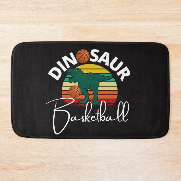 Item preview, Dinosaur Playing Basketball (Sunset) designed and sold by UnboundFull.