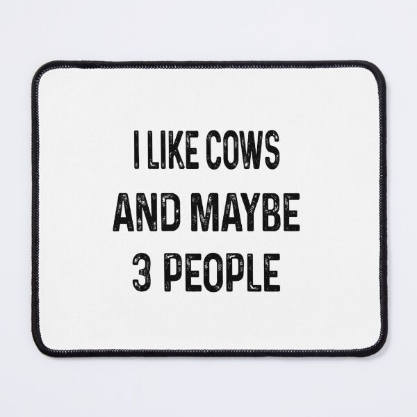 Item preview, I like Cows and maybe 3 people designed and sold by MatildaWatson.