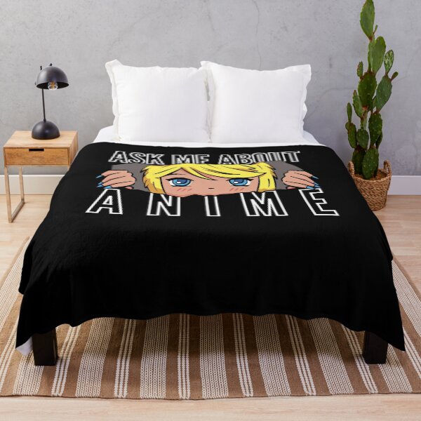 Item preview, Ask Me About Anime designed and sold by patternprint1.