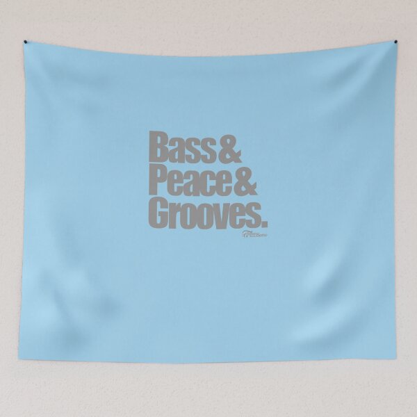 Item preview, Bass&Peace&Grooves Essential T-Shirt designed and sold by BarnaBarany.