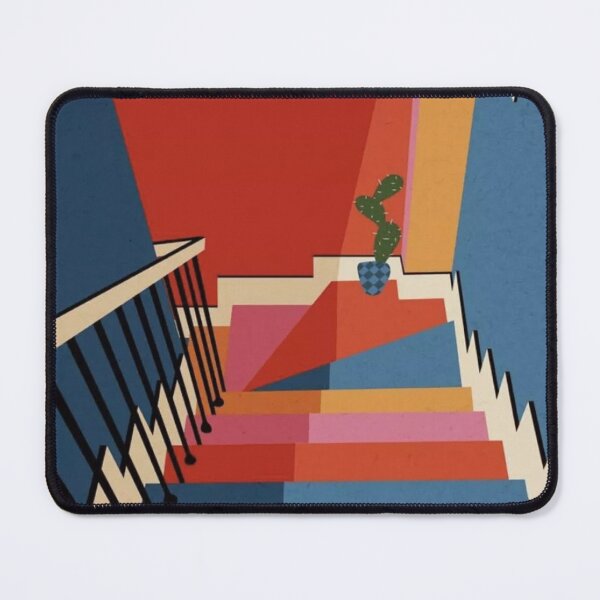 Item preview, Walkdown staircase illustration art designed and sold by Bkstores.