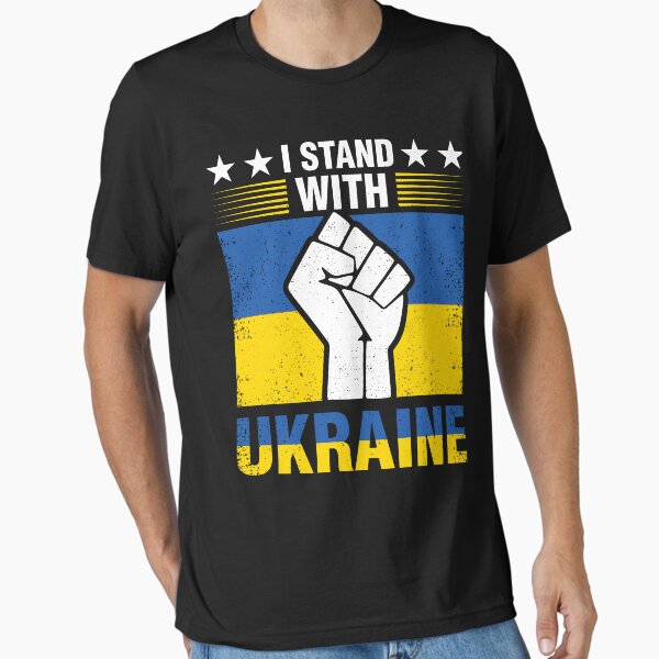 Item preview, I stand with ukraine best designed and sold by Redwan   Sarker  ⭐⭐⭐⭐⭐.