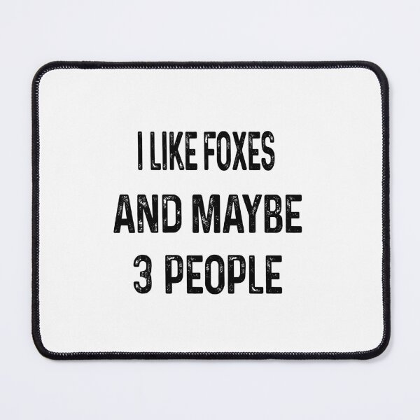 Item preview, I like Foxes and maybe 3 people designed and sold by MatildaWatson.