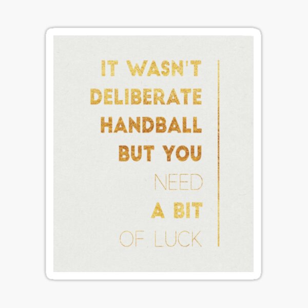 Item preview, Deliberate Handball designed and sold by Hammy97.