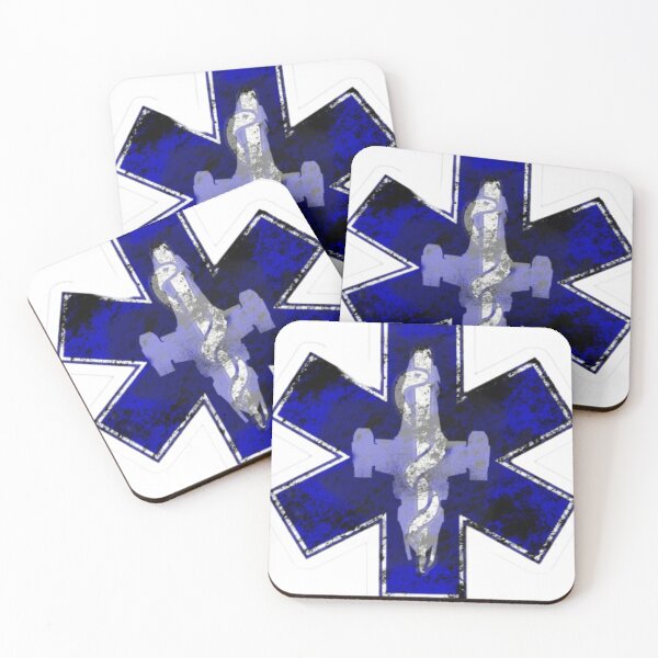 Item preview, Blue and white Serenity Star of life designed and sold by dave-settle.