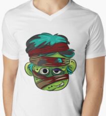 CARTOON CHARACTER Men's V-Neck T-Shirt