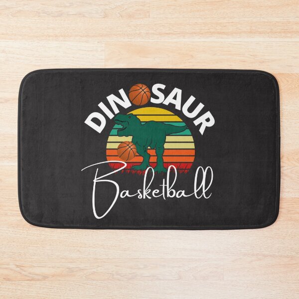 Item preview, Dinosaur Playing Basketball (Sunset) designed and sold by UnboundFull.