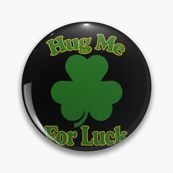 Item preview, Hug Me For Luck St. Patrick's Day Clover designed and sold by toddbrooney.