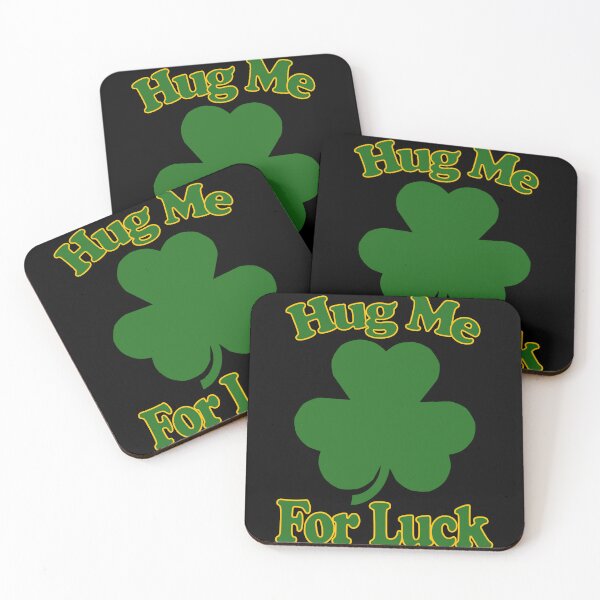 Item preview, Hug Me For Luck St. Patrick's Day Clover designed and sold by toddbrooney.
