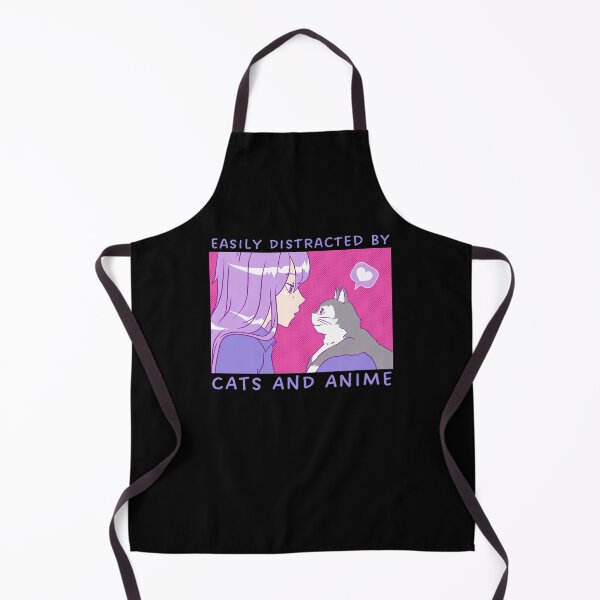 Item preview, Easily Distracted By Cats And Anime designed and sold by patternprint1.