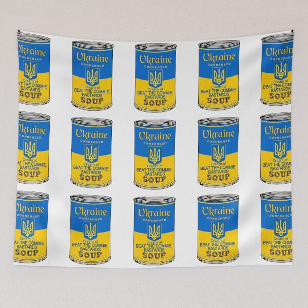 Item preview, UKRAINE SOUP Beat The Commie Bastards by Bruce Ashman Baker designed and sold by Bruce ALMIGHTY Baker.